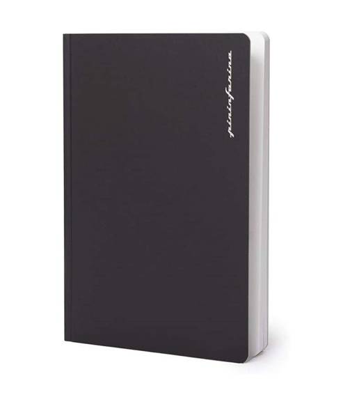 PININFARINA Segno Notebook Stone Paper, stone notebook, black cover, dots